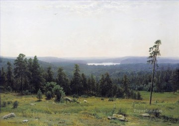 los horizontes del bosque 1884 paisaje clásico Ivan Ivanovich árboles Pinturas al óleo